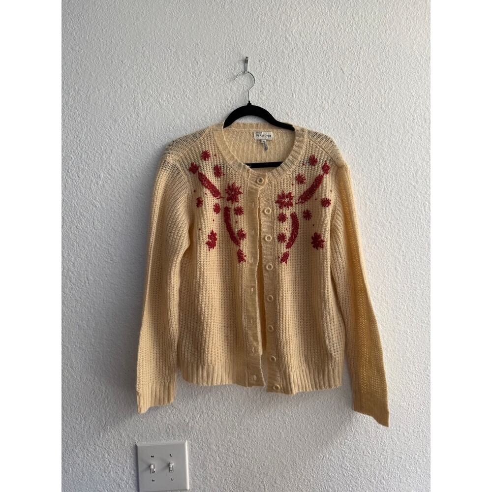 FP Pepaloves Naomi Beaded Cardigan Sz XS (fits med), $150 MSRP - Picture 4 of 6